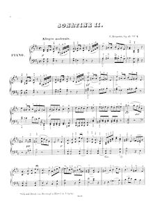 Partition , Sonatina en D major, sonatines, Op.47, Reinecke, Carl