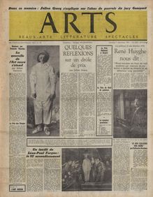 ARTS N° 336 du 07 décembre 1951