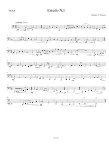 Partition Tuba, Trio pour Low Brass No.1, Moraes, Renato Segati