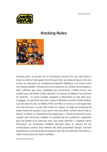 Rocking Rules