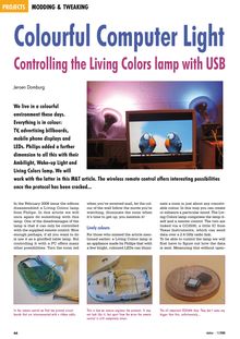 Control Philips Living Colors using PC