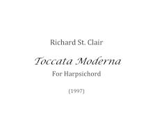 Partition complète, Toccata Moderna, St. Clair, Richard