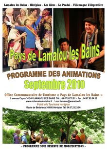 Office Communautaire de Tourisme « Pays de Lamalou les Bains »