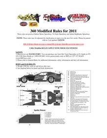 USRA Modified RULES APPLY WITH THESE EXCEPTIONS