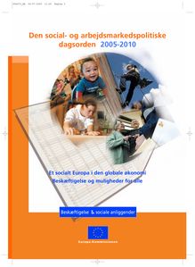 Den social- og arbejdsmarkedspolitiske dagsorden 2005-2010