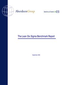 The Lean Six Sigma Benchmark Report