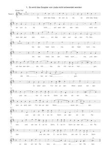 Partition ténor 2 , partie [G2 clef], Geistliche Chor-Music, Op.11