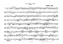 Partition 3, Je pense à toi (partition de violoncelle), 40 Mélodies Poésies françaises par Victor Wilder