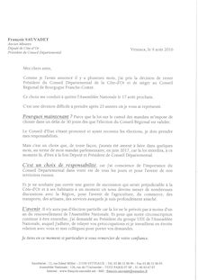 Courrier démission François Sauvadet Assemblée Nationale (17/8/2016)