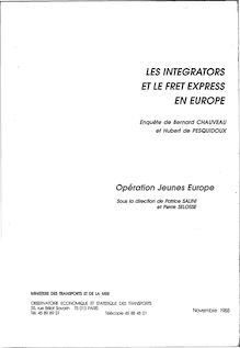 [Les] integrators et le fret express en Europe.