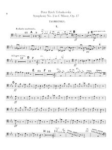 Partition Trombone 1, 2, 3, Tuba, Symphony No.2, Little Russian
