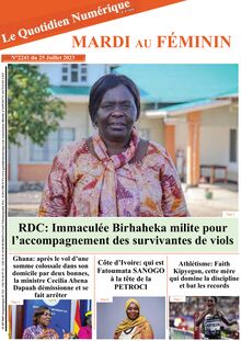 Le Quotidien Numérique d’Afrique N°2241 - Du 25/07/2023
