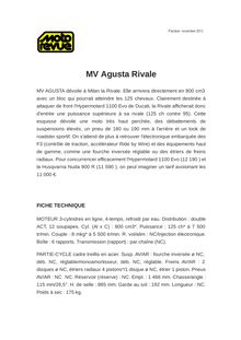 MV Agusta Rivale