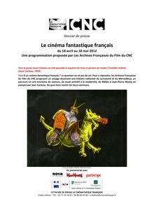 Le cinéma fantastique français (du 18 avril au 18 mai 2012)