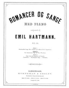 Partition Book 2: En Sommernat, Digt af Chr. Winther, Romancer og Sange