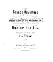 Partition de piano, Benvenuto Cellini, opéra semi-seria