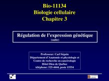 Bio-11134 Biologie cellulaire Chapitre 3