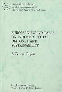 European round table on industry, social dialogue and sustainability