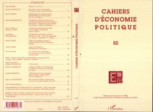 Cahiers d économie politique n°50