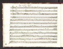 Partition Complete corde quatuor Score, Fuga con 4 Soggetti, Fugue with 4 Subjects