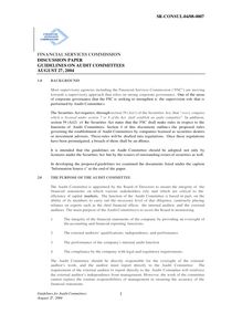 SR - Consultation Paper- Guidelines on Audit Committee - 1…