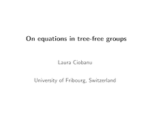 On equations in tree free groups