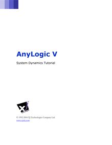 AnyLogic 5.0 System Dynamics Tutorial