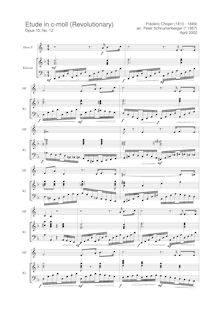 Partition complète, Etudes Op.10, Chopin, Frédéric par Frédéric Chopin