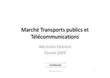 Etude Transports en commun - Télécommunications v3