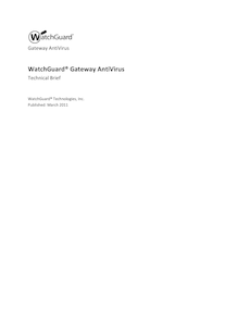 WatchGuard Gateway AntiVirus Technical Brief