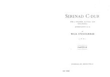 Partition complète, corde quatuor No.5, Op.29,  Serenad , C major