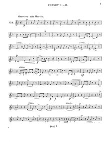 Partition Cornet 2 (en B♭), 12 Kleine Stücke, Maurer, Ludwig Wilhelm