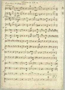 Partition Trombone 1/2, Ludlams Hule, Ludlam s Cave, Weyse, Christoph Ernst Friedrich