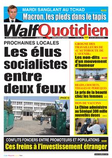 Walf Quotidien n°8728 - du mercredi 28 avril 2021