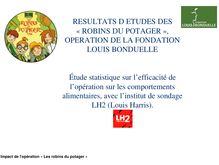 étude LH2 les robins du potager vs INTERNET