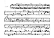 Partition , Andante espressivo, Allegro alla Polacca, Sonata pour cor et Piano en E major
