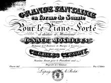 Partition complète, Piano Sonata No.9 en B minor, Op.145, Grande Fantaisie en forme de Sonate