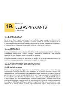 Les Asphyxiants