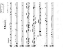 Partition trompette 1,  pour orchestre, B flat, Robertson, Ernest John