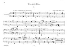 Partition Book I, Traumbilder, Op.48, Fuchs, Robert