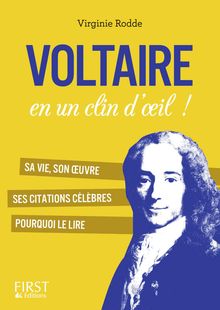Petit livre de - Voltaire en un clin d oeil