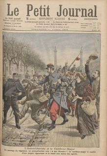 LE PETIT JOURNAL SUPPLEMENT ILLUSTRE  N° 960 du 11 avril 1909