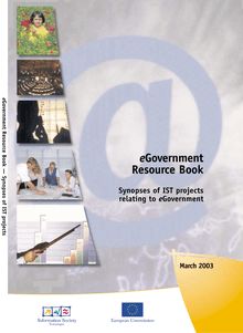 Synopses of IST projects relating to eGovernment