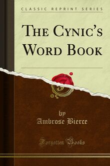 Cynic s Word Book