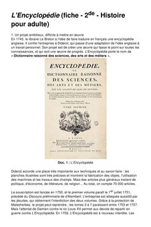 L Encyclopédie