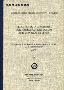 ELECTRONIC INSTRUMENTS FOR RADIATION DETECTORS AND CONTROL SYSTEMS