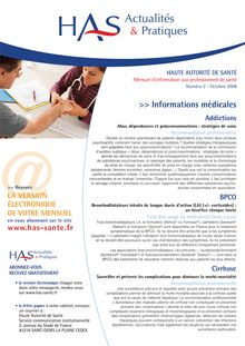 HAS Actualités & Pratiques n°2 - Octobre 2008