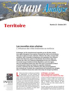 Les nouvelles aires urbaines - L’influence des villes bretonnes se renforce (Octant Analyse n° 23)