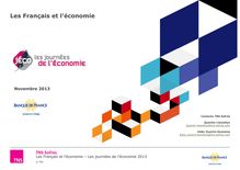 TNS Sofres : Les Français et l’économie