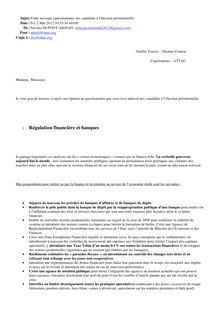 Réponse de N.Dupont-Aignan au questionnaire d Attac